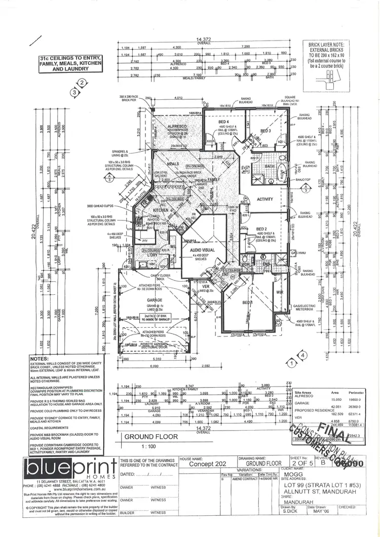 Floorplan of Homely house listing, 53 Allnutt Street, Mandurah WA 6210