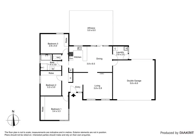 Floorplan of Homely house listing, 10 Lintel Court, Hastings VIC 3915