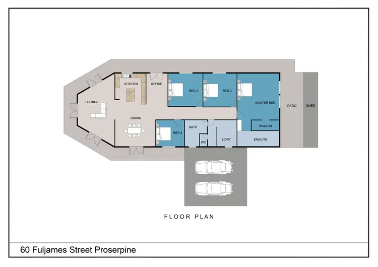 Floorplan of Homely house listing, 60 Fuljames Street, Proserpine QLD 4800