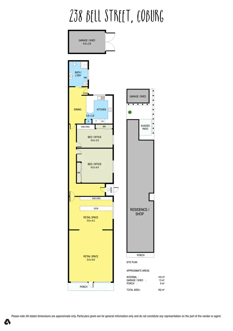 Floorplan of Homely house listing, 238 Bell Street, Coburg VIC 3058