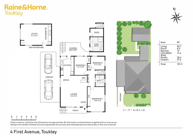 Floorplan of Homely house listing, 4 First Avenue, Toukley NSW 2263