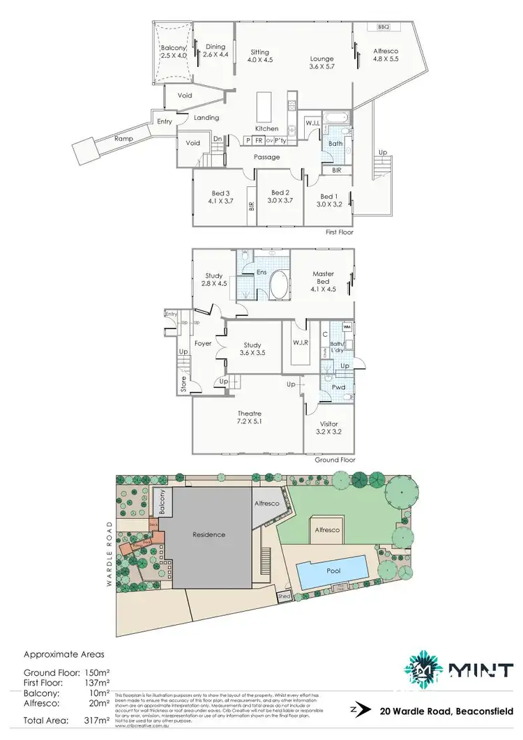 Floorplan of Homely house listing, 20 Wardle Road, Beaconsfield WA 6162