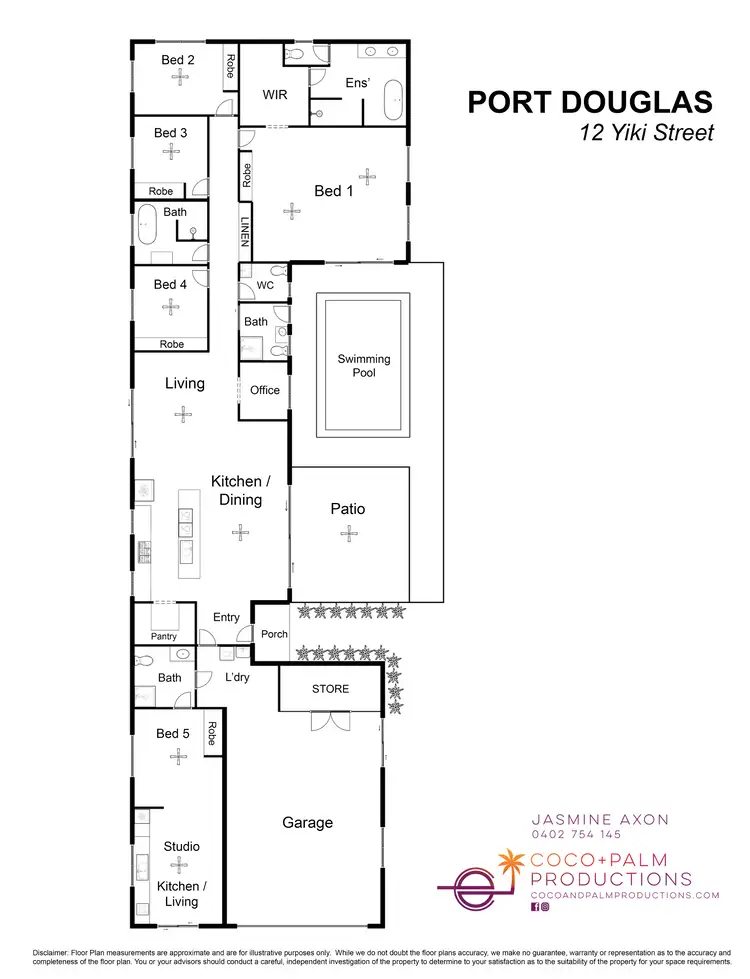 Floorplan of Homely house listing, 12 Yiki Street, Port Douglas QLD 4877