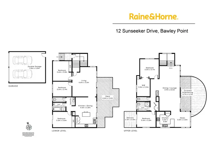 Floorplan of Homely house listing, 12 Sunseeker Drive, Bawley Point NSW 2539