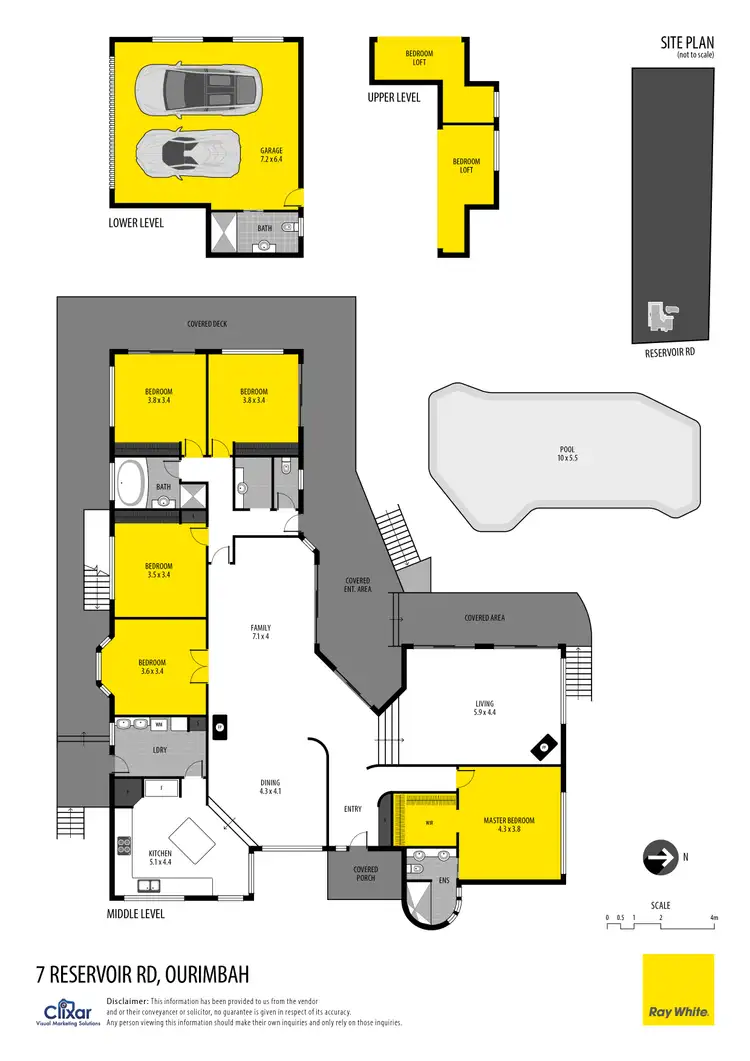 Floorplan of Homely rural property listing, 7 Reservoir Road, Ourimbah NSW 2258