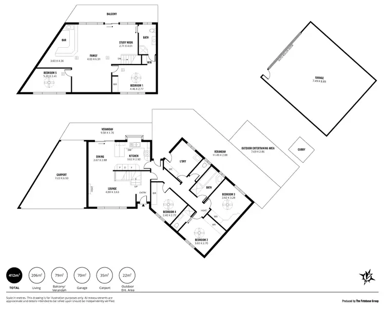 Floorplan of Homely house listing, 17 Waterview Crescent, O'halloran Hill SA 5158