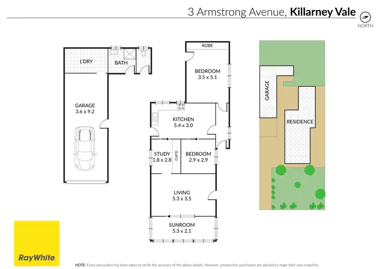 Floorplan of Homely house listing, 3 Armstrong Avenue, Killarney Vale NSW 2261