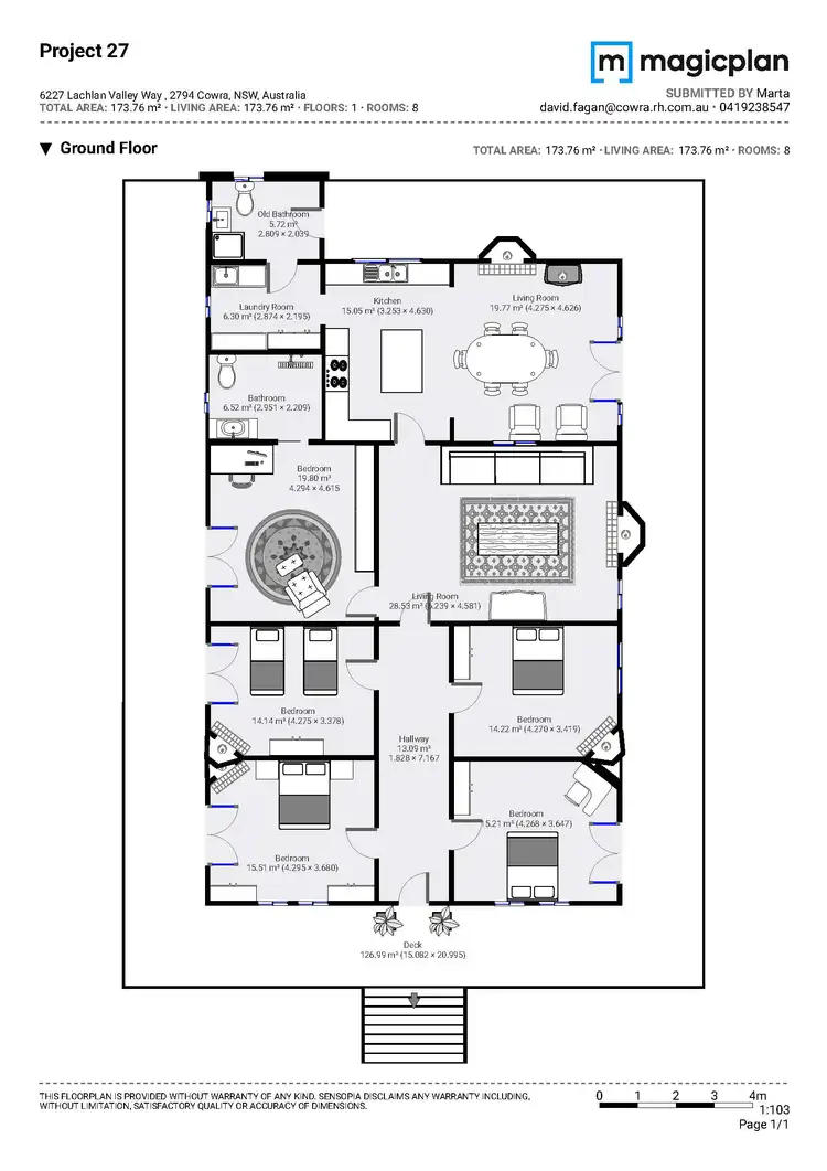 Floorplan of Homely house listing, 6227 Lachlan Valley Way, Cowra NSW 2794
