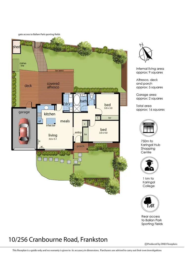 Floorplan of Homely unit listing, 10/256 Cranbourne Road, Frankston VIC 3199