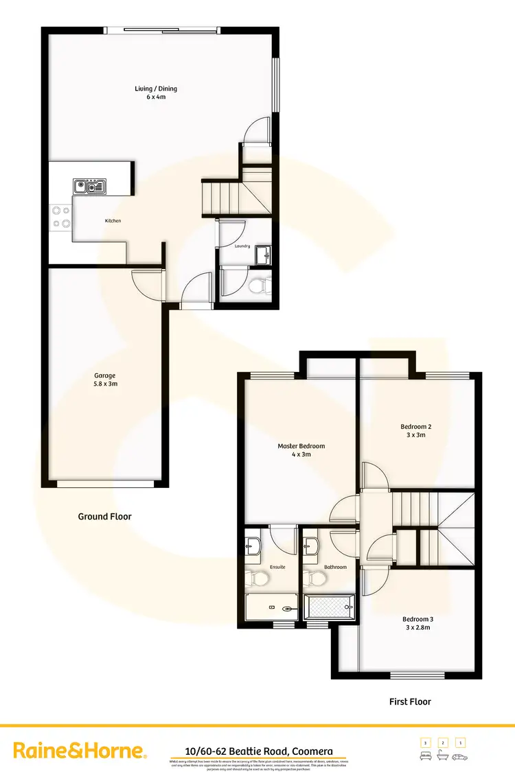 Floorplan of Homely unit listing, 10/60-62 Beattie Road, Coomera QLD 4209