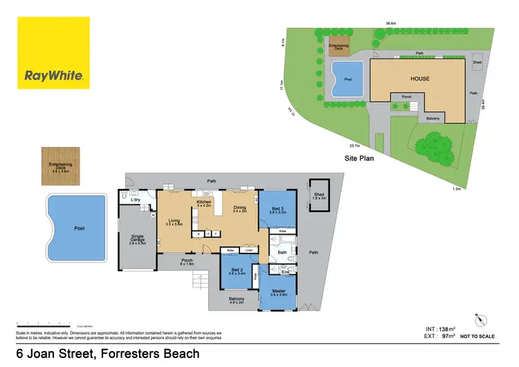 Floorplan of Homely house listing, 6 Joan Street, Forresters Beach NSW 2260