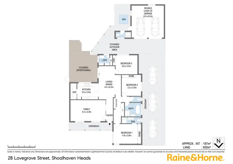 Floorplan of Homely house listing, 28 Lovegrove Street, Shoalhaven Heads NSW 2535