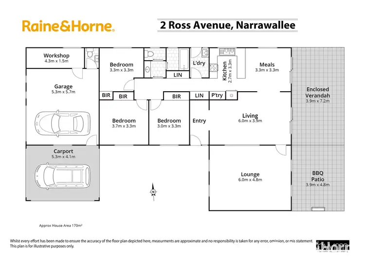 Floorplan of Homely house listing, 2 Ross Avenue, Narrawallee NSW 2539