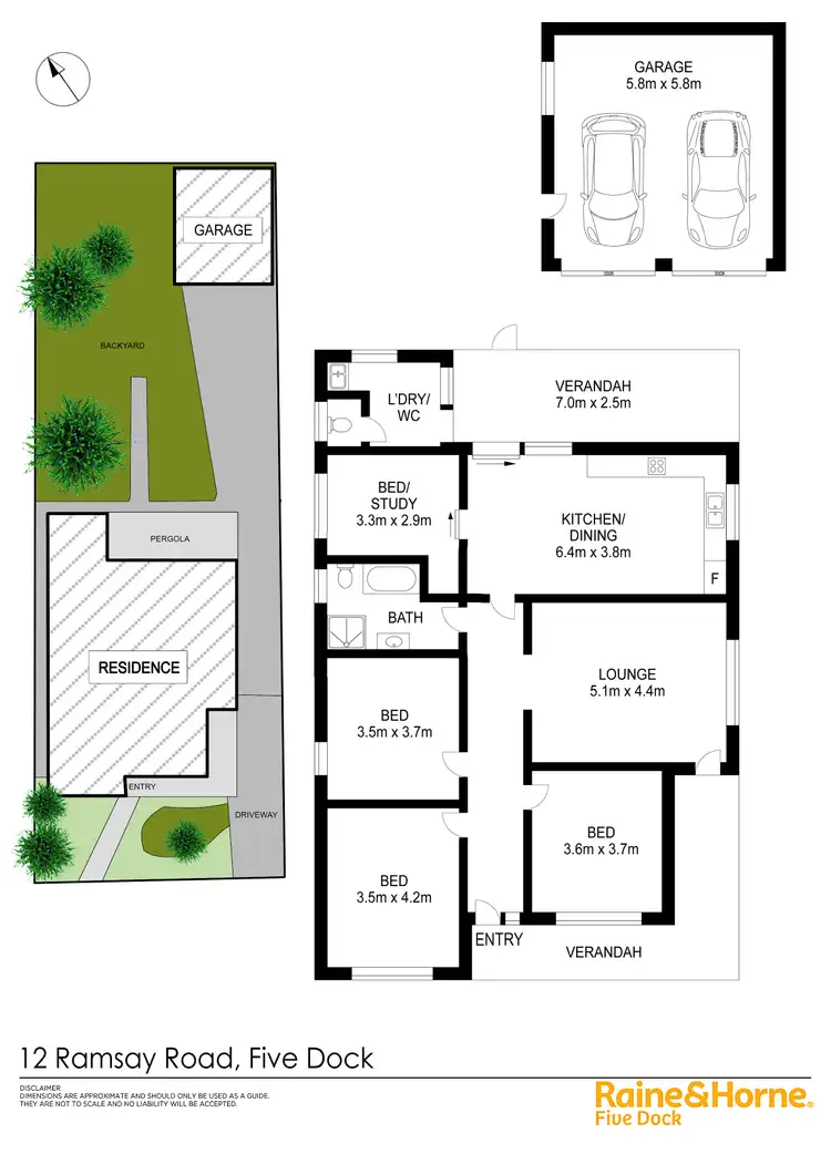 Floorplan of Homely house listing, 12 Ramsay Road, Five Dock NSW 2046