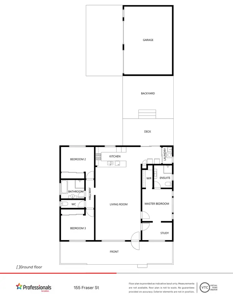 Floorplan of Homely house listing, 155 Fraser Street, Beachlands WA 6530