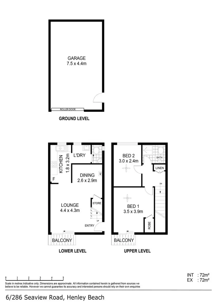 Floorplan of Homely house listing, 6/286 Seaview Road, Henley Beach SA 5022