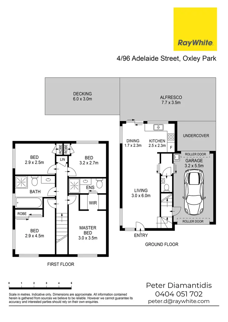 Floorplan of Homely townhouse listing, 4/96 Adelaide Street, Oxley Park NSW 2760