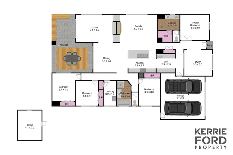 Floorplan of Homely house listing, 164 Crosss Road, Traralgon VIC 3844