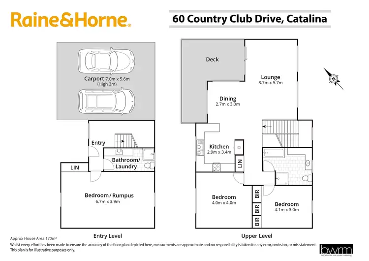 Floorplan of Homely house listing, 60 Country Club Drive, Catalina NSW 2536