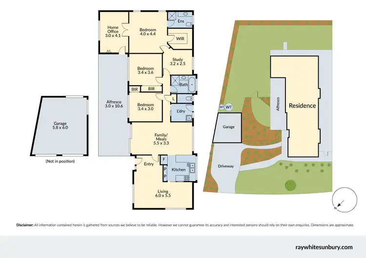 Floorplan of Homely house listing, 24 Notre Dame Drive, Sunbury VIC 3429