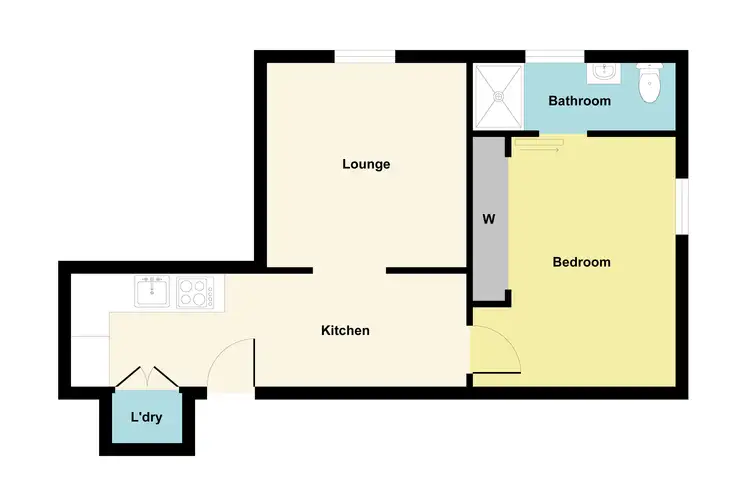 Floorplan of Homely house listing, 3/48 King Street, Ararat VIC 3377