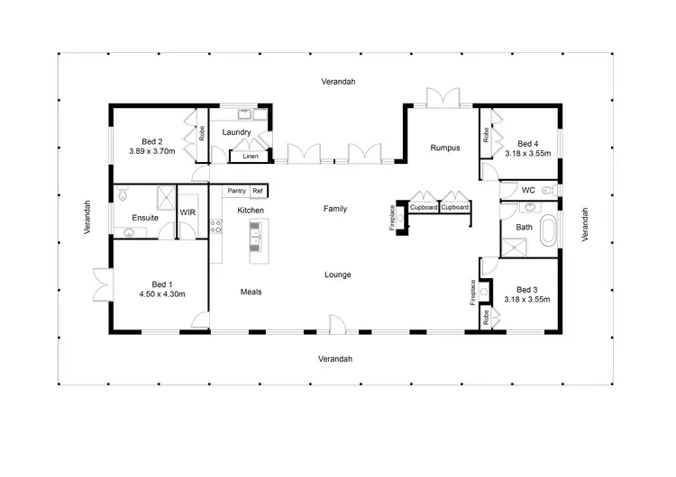Floorplan of Homely house listing, 62 Peppermint Lane, Tolmie VIC 3723