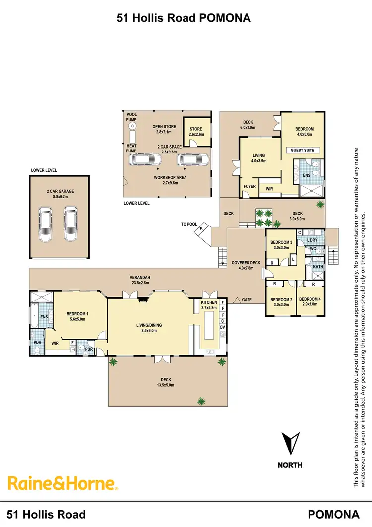 Floorplan of Homely house listing, 51 Hollis Road, Pomona QLD 4568