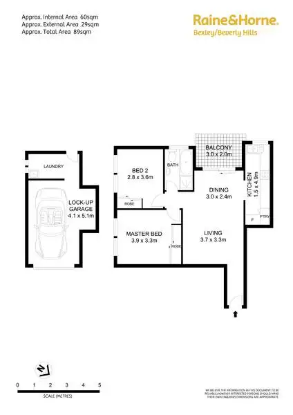Floorplan of Homely apartment listing, 14/25-27 Robertson Street, Kogarah NSW 2217
