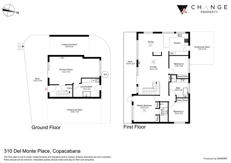 Floorplan of Homely house listing, 310 Del Monte Place, Copacabana NSW 2251