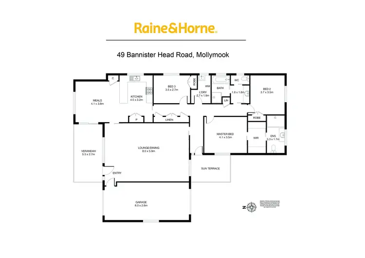 Floorplan of Homely house listing, 49 Bannister Head Road, Mollymook NSW 2539
