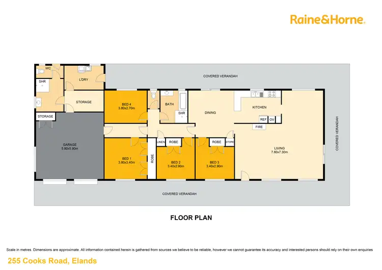 Floorplan of Homely rural property listing, 255 Cooks Rd, Elands NSW 2429