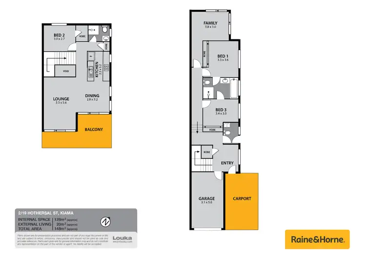 Floorplan of Homely semi-detached listing, 2/19 Hothersal Street, Kiama NSW 2533