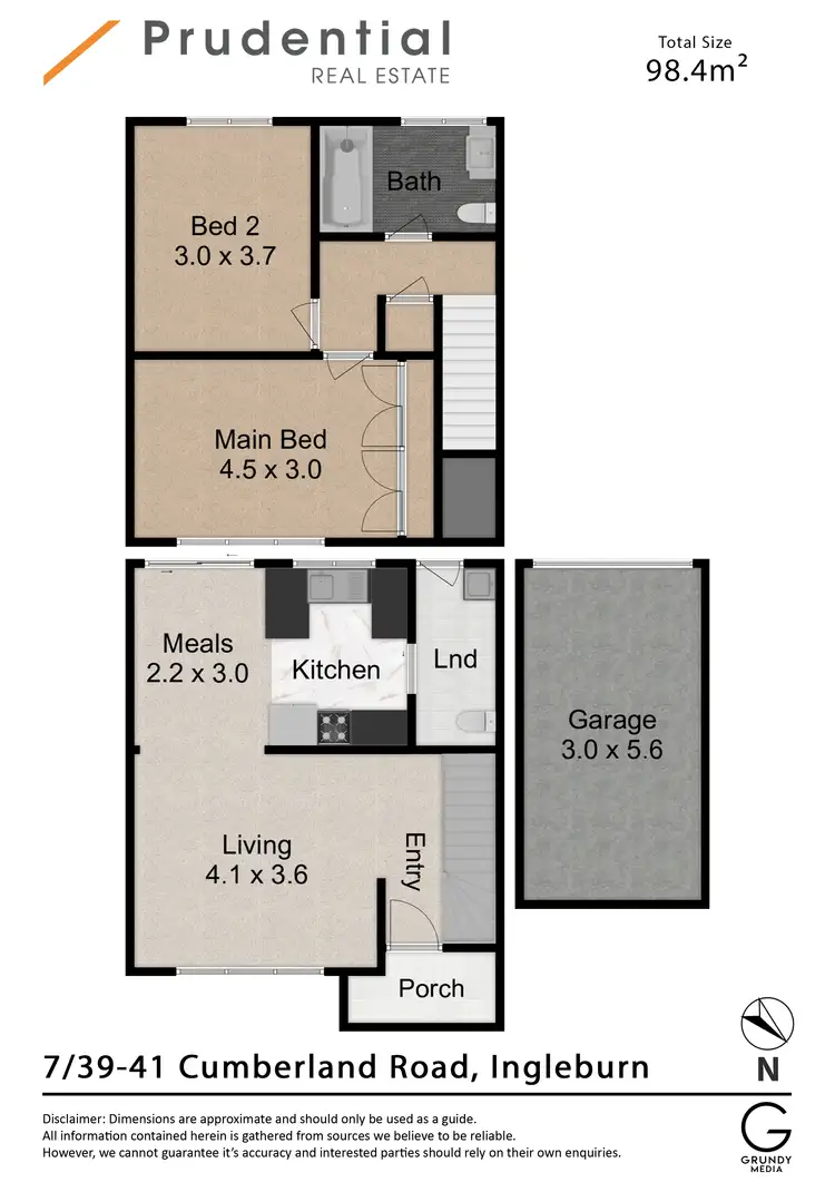 Floorplan of Homely house listing, 7/39-41 Cumberland Road, Ingleburn NSW 2565