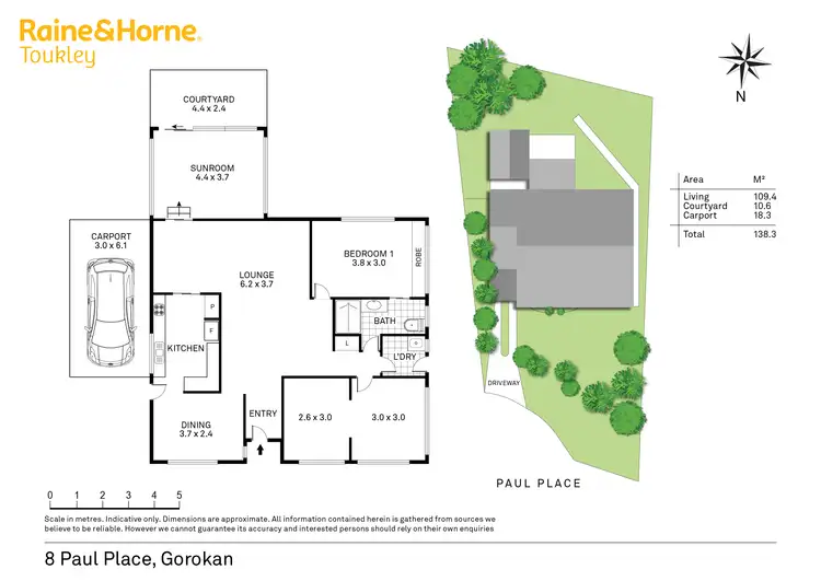 Floorplan of Homely house listing, 8 Paul Place, Gorokan NSW 2263
