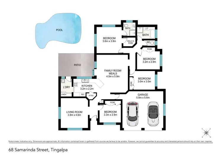 Floorplan of Homely house listing, 68 Samarinda Street, Tingalpa QLD 4173