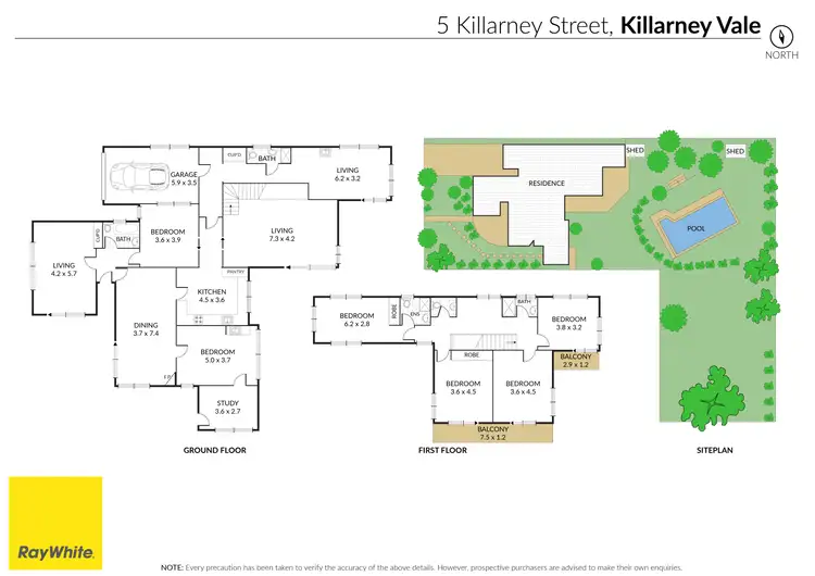 Floorplan of Homely house listing, 5 Killarney Street, Killarney Vale NSW 2261