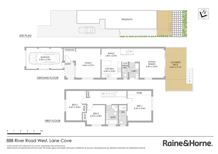 Floorplan of Homely house listing, 88B River Road West, Lane Cove NSW 2066