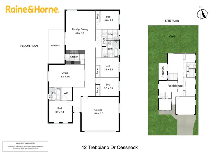 Floorplan of Homely house listing, 42 Trebbiano Drive, Cessnock NSW 2325