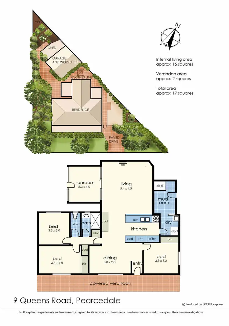 Floorplan of Homely house listing, 9 Queens Road, Pearcedale VIC 3912