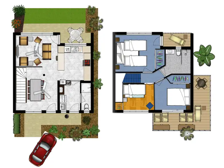Floorplan of Homely apartment listing, 35/121-137 Port Douglas Road, Port Douglas QLD 4877