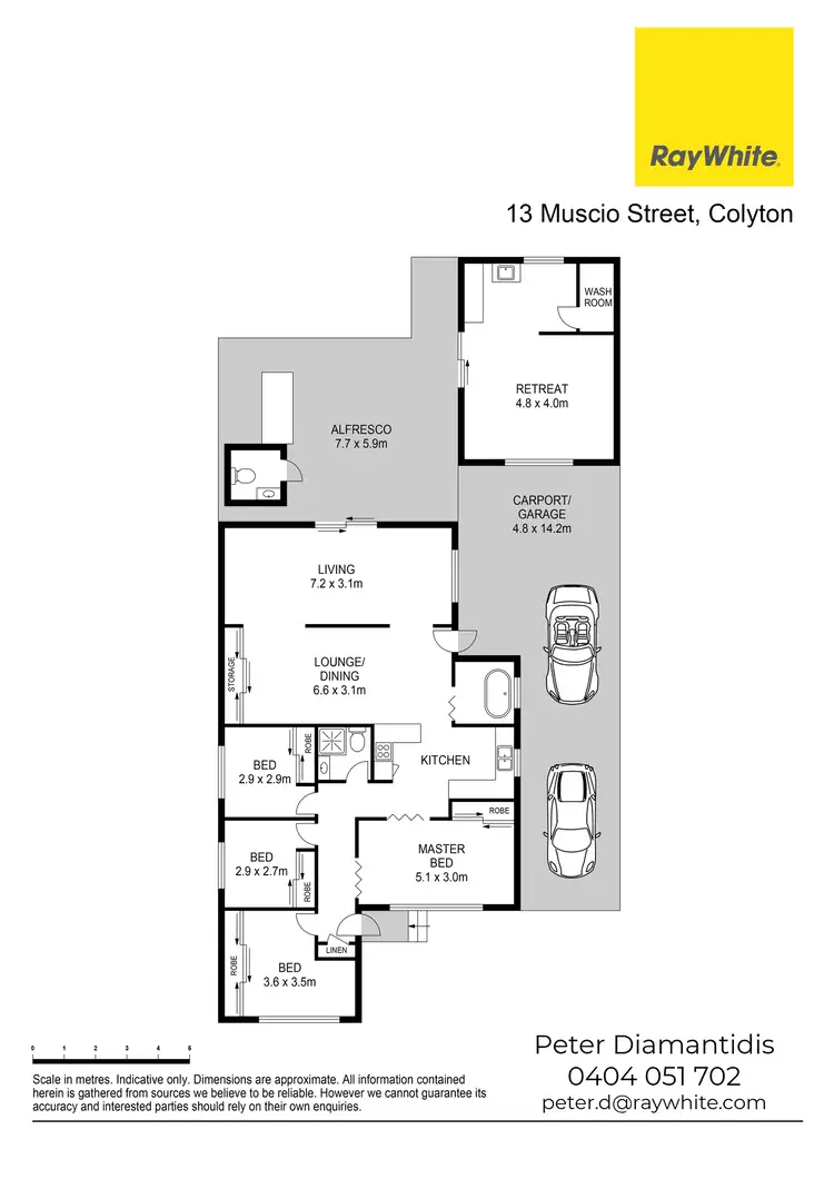 Floorplan of Homely house listing, 13 Muscio Street, Colyton NSW 2760