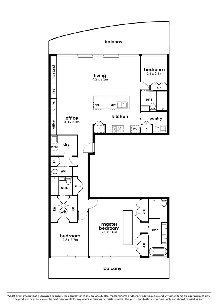 Floorplan of Homely house listing, 904/25 Windsor Terrace, Williamstown VIC 3016
