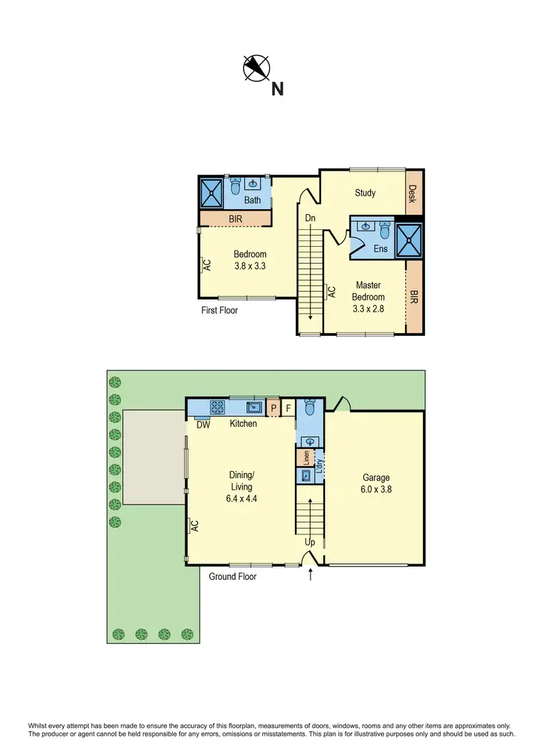 Floorplan of Homely townhouse listing, 11/38 Jean Street, Cheltenham VIC 3192