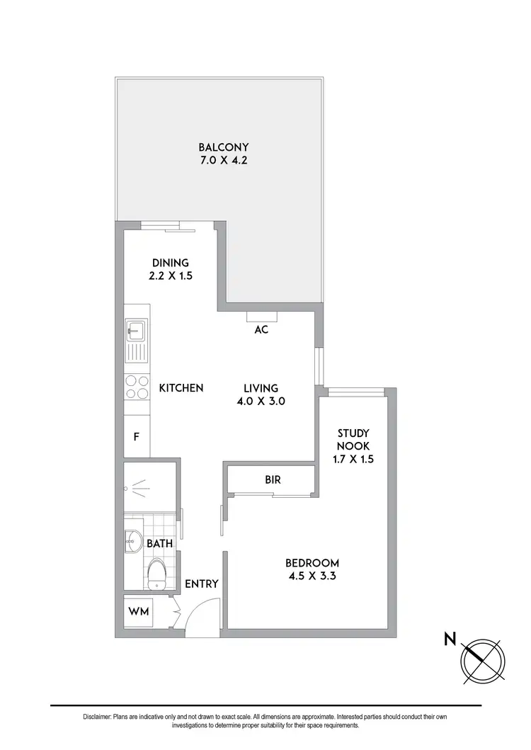 Floorplan of Homely apartment listing, 102/195 Station Street, Edithvale VIC 3196