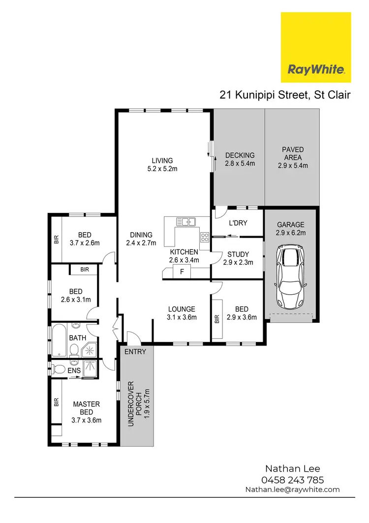 Floorplan of Homely house listing, 21 Kunipipi Street, St Clair NSW 2759