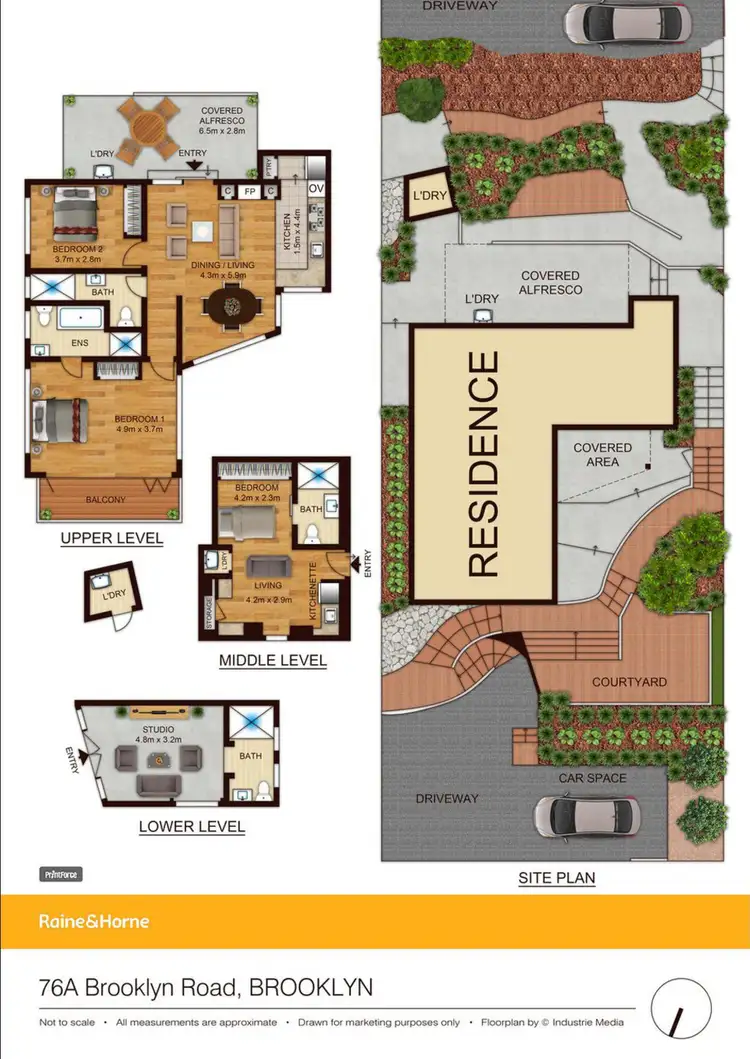 Floorplan of Homely house listing, 41/4 BROOKLYN ROAD, Brooklyn NSW 2083