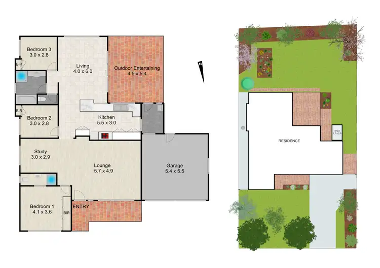 Floorplan of Homely house listing, 5 Foxglove Road, Mount Colah NSW 2079