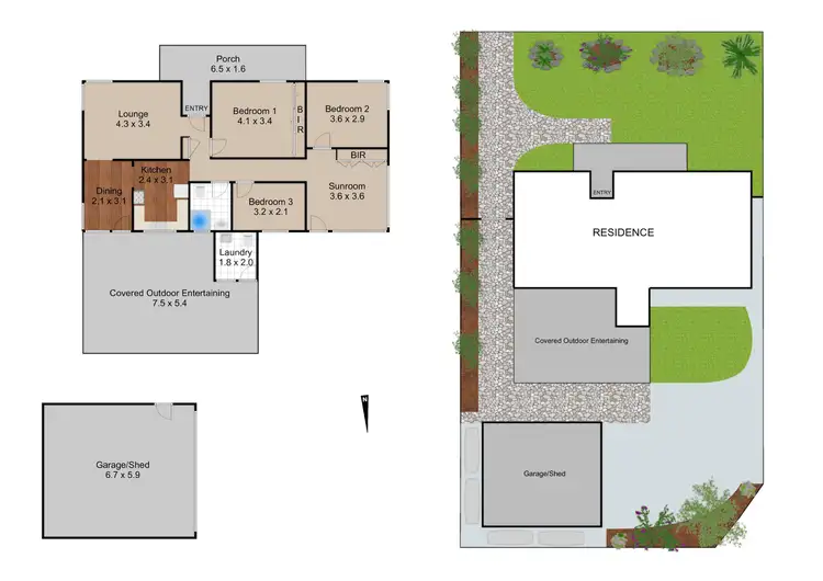 Floorplan of Homely house listing, 10 Nyara Road, Mount Kuring-Gai NSW 2080