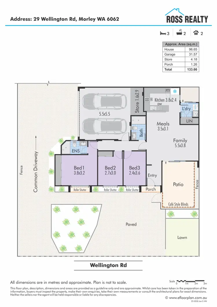 Floorplan of Homely house listing, 29 Wellington Road, Morley WA 6062