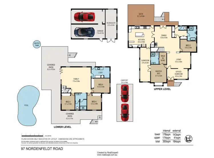 Floorplan of Homely house listing, 97 Nordenfeldt Road, Cannon Hill QLD 4170